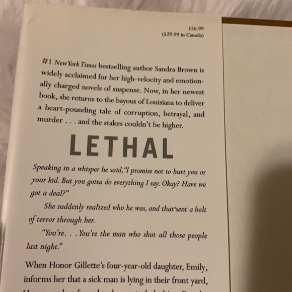 Sandra Brown -SEEING RED and TAILSPIN & LETHAL - Picture 12 of 14